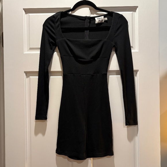 Princess Polly Sara Romper Black Size 0 - Picture 2 of 4